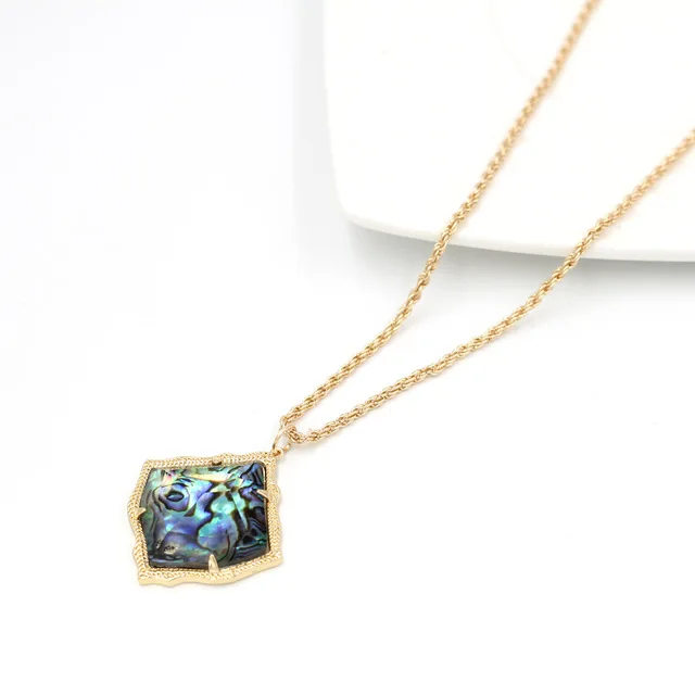 Gold Abalone Necklac Новинка, модные объемные серьги-капельки с инкрустацией в виде воздушного змея, маленькие серьги в форме воздушного змея, женские серьги-капельки с инкрустацией из жемчуга - Окраска металла: Gold Abalone Necklac