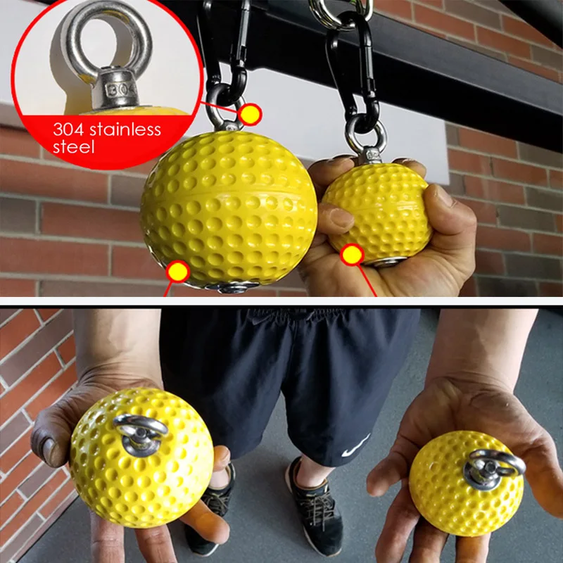 Тренировочный мяч для фитнеса 1 пара прочный тренировочный альпинизма набор