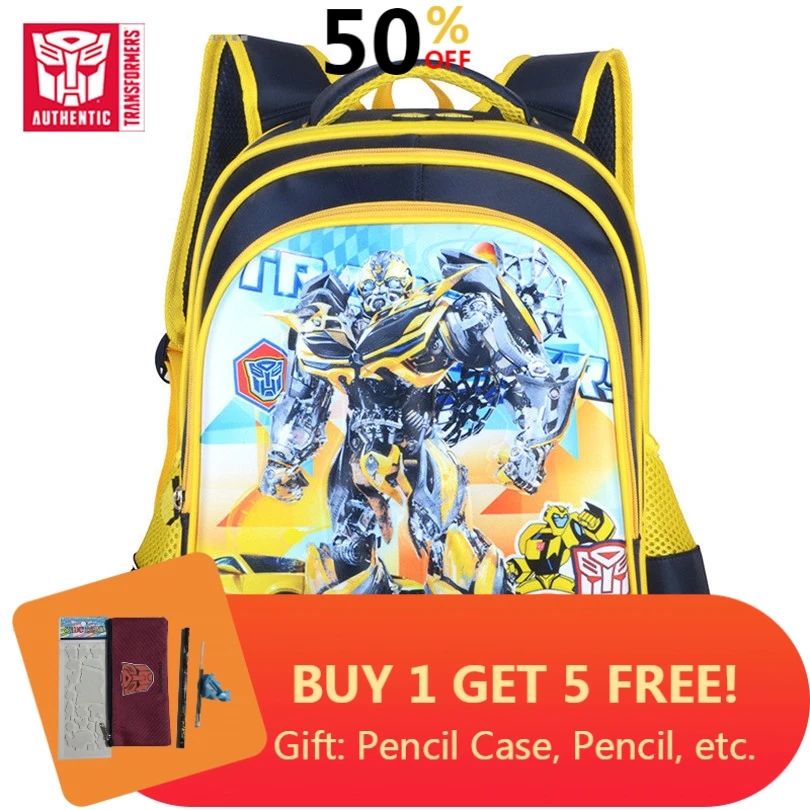 Трансформеры детские школьные сумки Детский рюкзак для детского сада