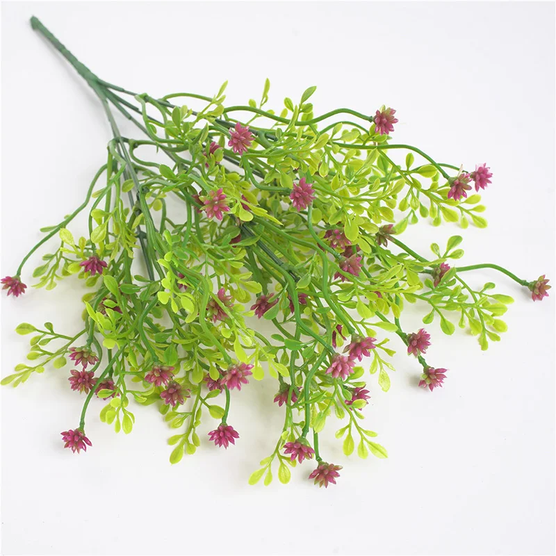 Искусственный букет из папоротника шелковые растения поддельные персидские