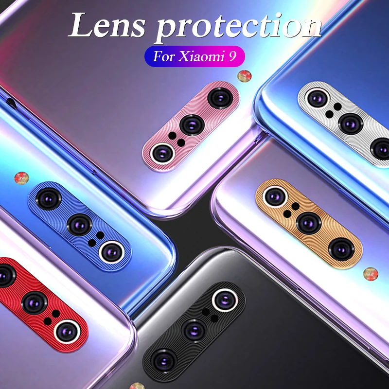 Красочная модная защита для объектива камеры кольцо Xiaomi Redmi Note 7 Pro Чехол mi 8 SE 9 9SE
