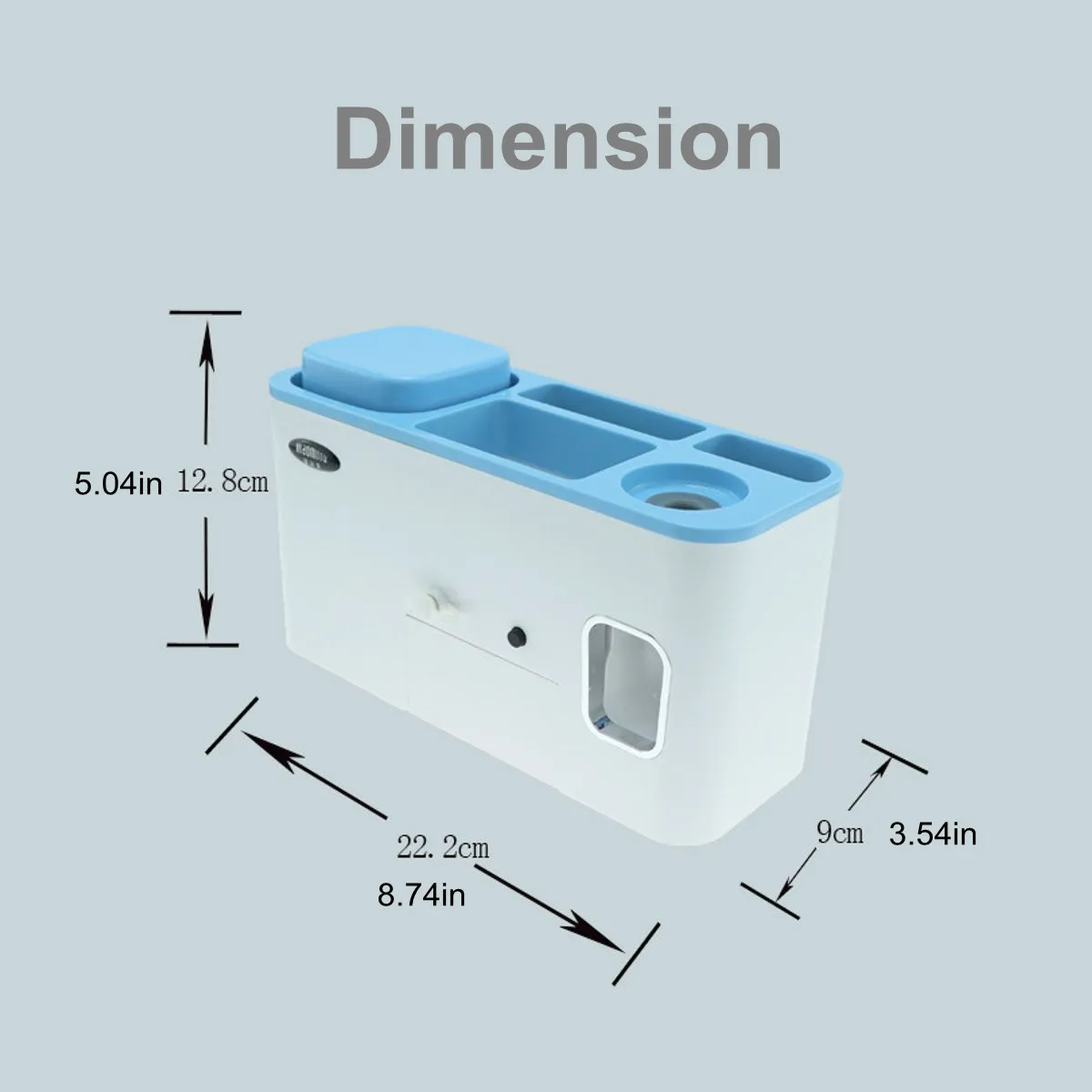 

3 in1 UV Light Ultraviolet Toothbrush Sterilizer Holder Automatic Toothpaste Dispenser Antibacteria Toothbrush Sanitizer Cleaner