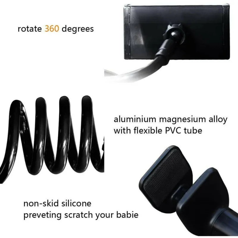 Гибкий ленивый кронштейн подставка для мобильного телефона пластиковый