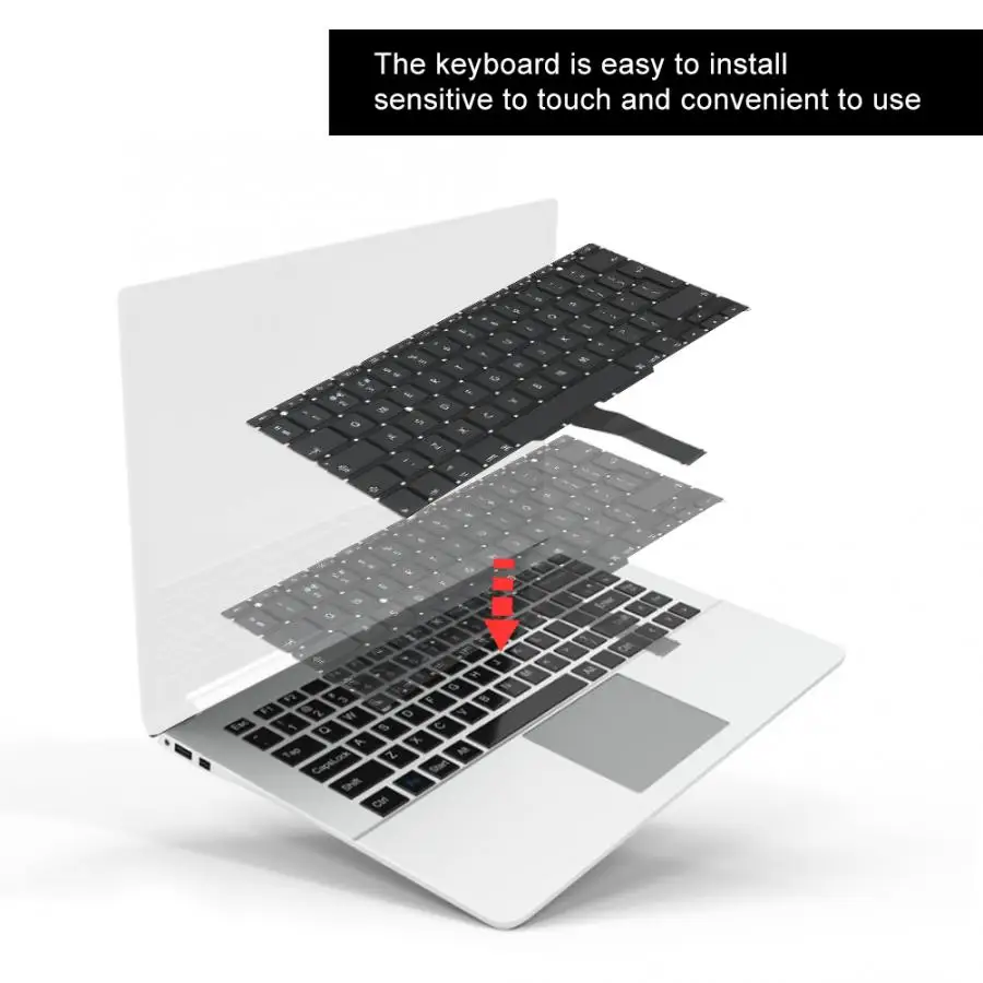 Клавиатура ноутбука батареи для замены ноутбуки MacBook Pro retina A1706 A1707 A1708 A1278 A1425 A1502