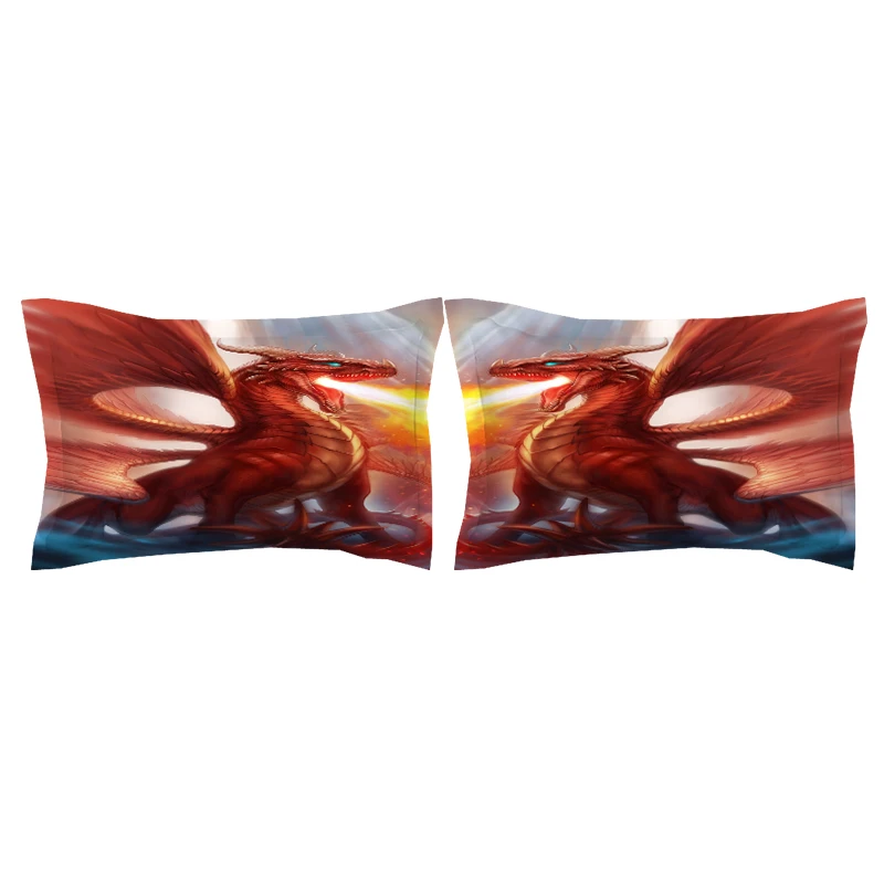 

Dinosaur Duvet Cover Set 3D Dangerous Dinosaur Tears Up the Paper Wall Image Scary Break Scenery 3pcs queen king Bedding Set