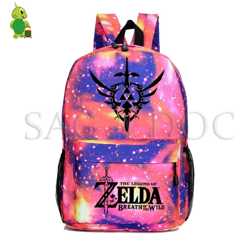 5 Легенда о Зельде игровой рюкзак для Galaxy Link Majora's Mask школьные сумки для подростков девочек мальчиков путешествия рюкзак Детский рюкзак для книг - Цвет: 5