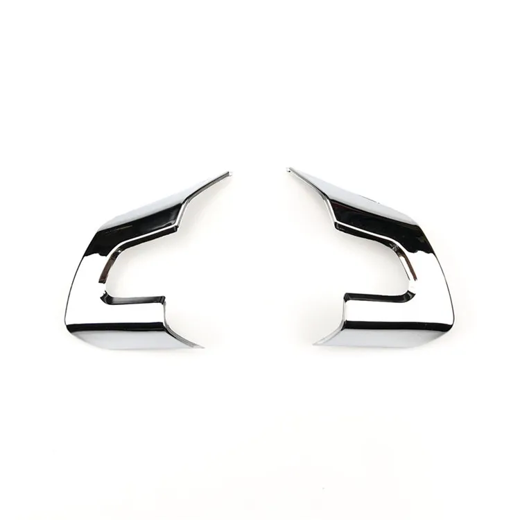 A type 2pcs Накладка на руль автомобиля Наклейка для Volkswagen Golf MK6 Polo Jetta MK5 MK6 EOS Touran Caddy Bora Sagitar Автомобильные аксессуары - Название цвета: A type 2pcs