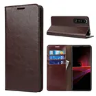 Чехол из натуральной кожи для Sony Xperia 1 III, чехол-книжка, бумажник для Sony 5 1 10 III, флип-чехол с подставкой для Sony Xperia 5 III Sony10