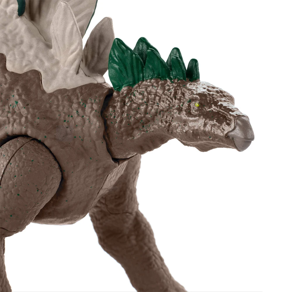 Игрушка Мир Юрского периода динозавры Mega Dual Attack стегозавр Chomping Меловые звуковые