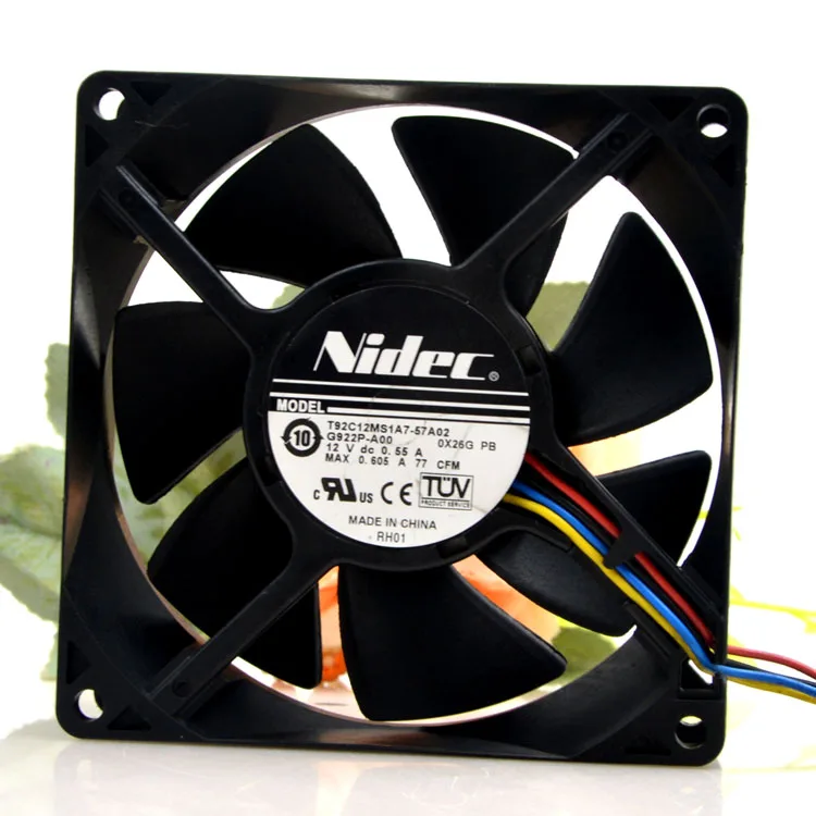 Новый оригинальный вентилятор для Φ 9 см 9232 DC12V 0.55A, охлаждающий вентилятор для сервера