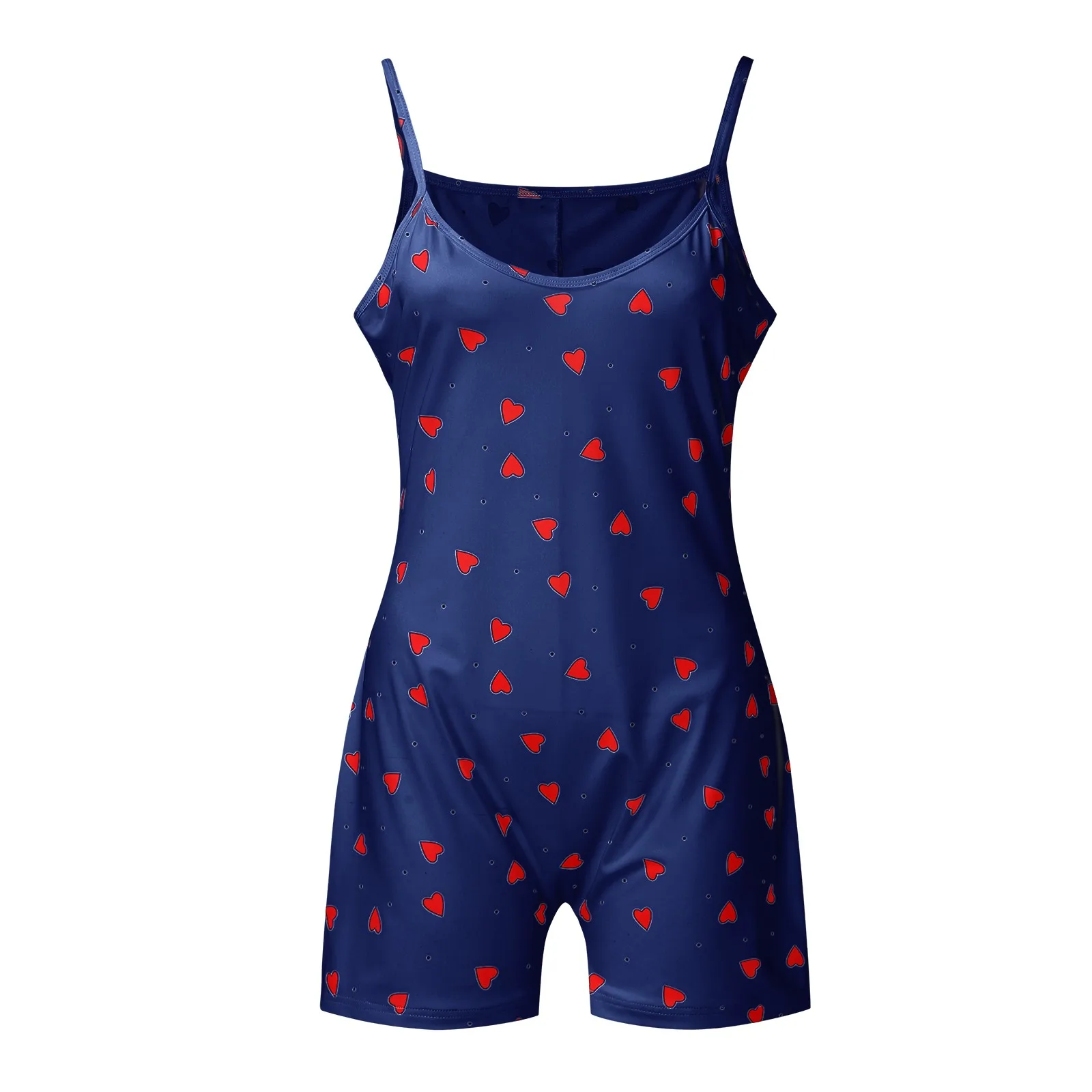 

Women Onesies Playsuit Fashion Sleeveless Printed Sexy One-piece Adults Jumpsuit Sexy Hollow Out Rompers Pajamas Nightwear D4