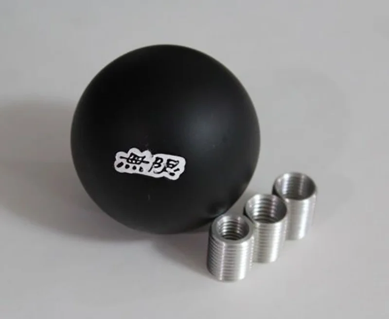 Рычаг переключения передач черного цвета с резиновым шариком гоночный рычаг для