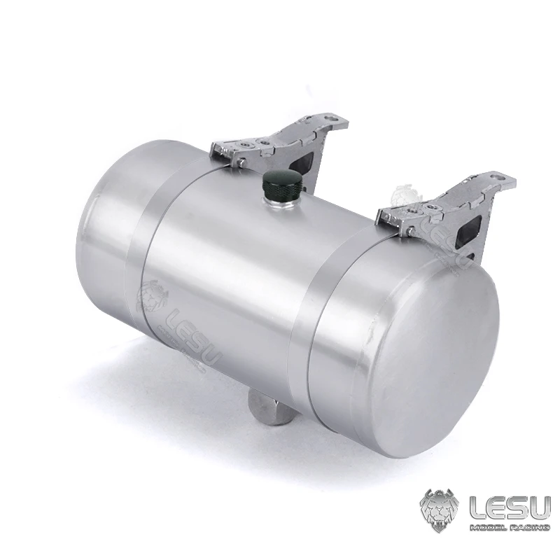 LESU Metal Oil Tank 85MM for 1/14 TAMIYA RC King Hauler Tractor Truck Model Upgraded Parts Toys for Adults Gifts enlarge