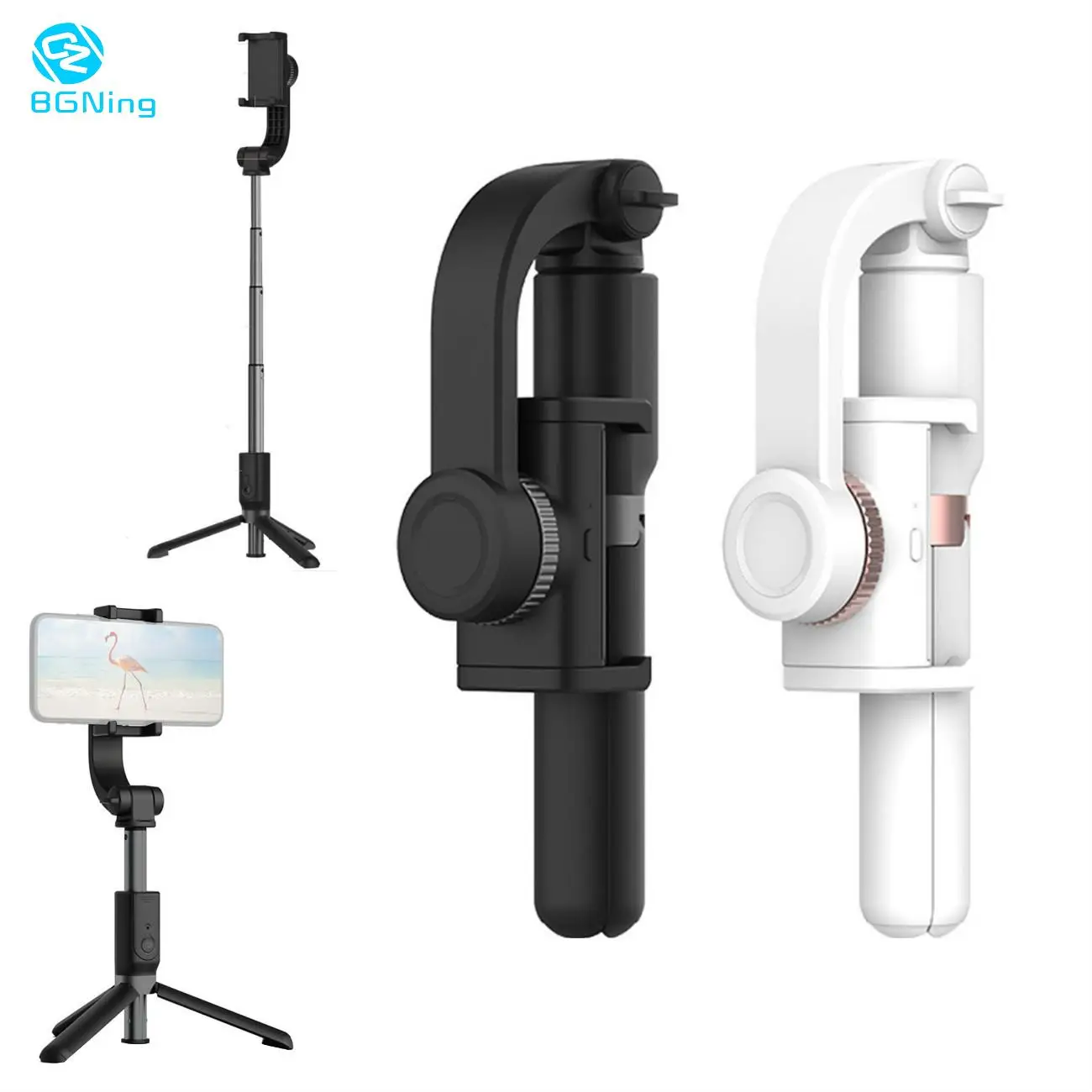 

4 в 1 Bluetooth-совместимая селфи-палка мини-камера видео штатив беспроводной стабилизатор для iPhone IOS Android Gopro живой Vlog