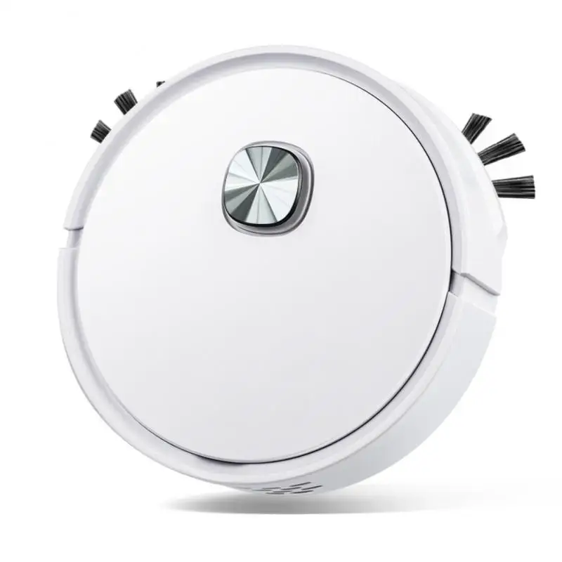 1PC Smart Robot Vacuum Cleaner With Dustbin Tank Cleaning Machine Mute Double-layer Automatic Sweeping Home Accessories | Дом и сад