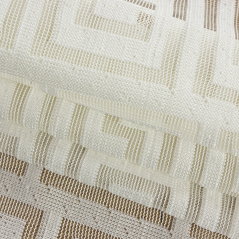 

New White tulle Curtains For Living Room Bedroom Tulle Chinese Style Blinds Gauze For Windows Curtain Fabric Home Textile SM-180