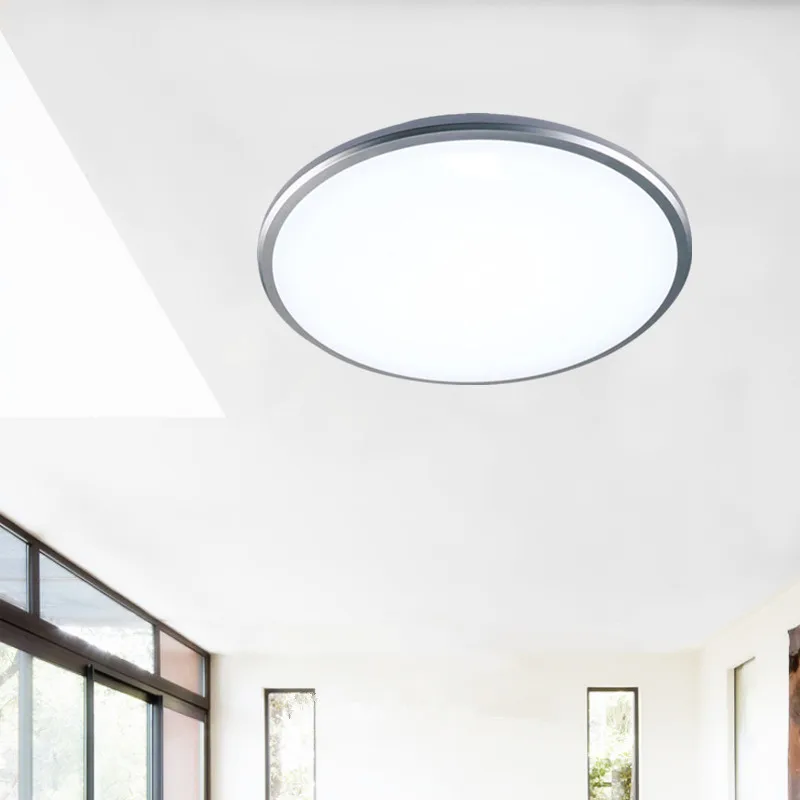 

Modern Simple LED Ceiling Lamp 38CM Circular Room Decor Integration Dustproof Indoor Lighting For Bedroom Kitchen Living Room