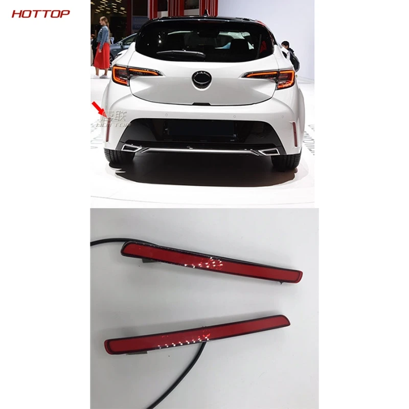 

Led Brake Light For Toyota Corolla Hybrid Gr Sport 2019 2020 Daylight Tail Light Back Bar Light Daylight+Brake
