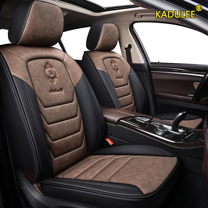 Кожаный чехол KADULEE для автомобильного сиденья hyundai sonata Elantra getz ioniq i10 santa fe solaris tucson
