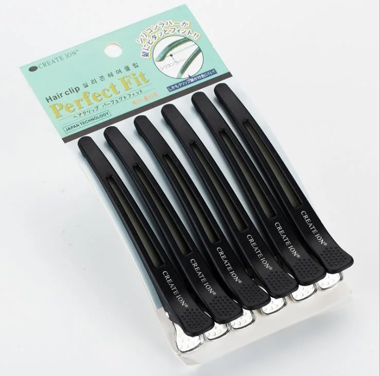 

Hot Sale 6pcs Hair Clips Crocodile Mouth Professional Hairdressing Salon Hairpins 6 Color Barber Hair Styling Tools Accessorie