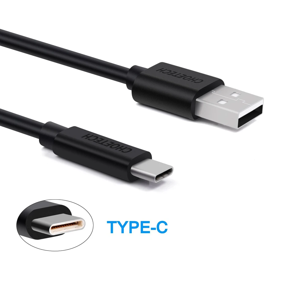CHOETECH 3 м USB C к USB C кабель для samsung Galaxy S9 S8 Note 9 8 Поддержка PD 60 Вт QC3.0 3A шнур быстрой зарядки для устройств type-C