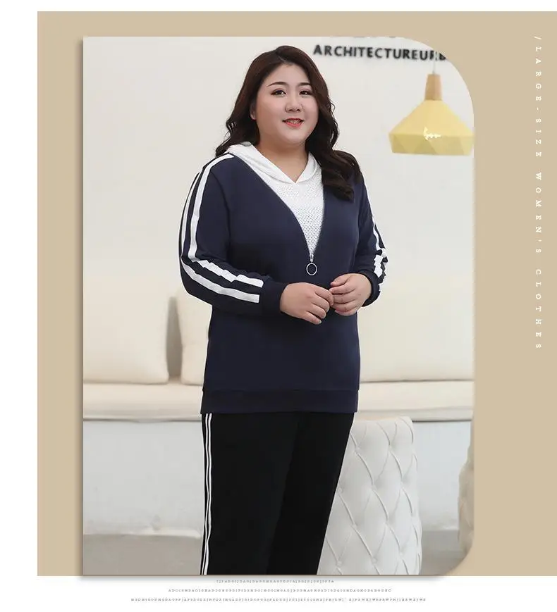 3XL-7XL женские толстовки свитера больших размеров Осенние повседневные пуловеры с капюшоном 5XL 6XL Большие размеры свитера Топы