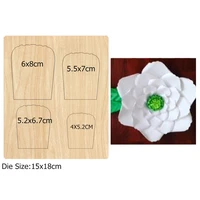 flower dies for felt fabric flower embellishments diy crafts christmas stamps and