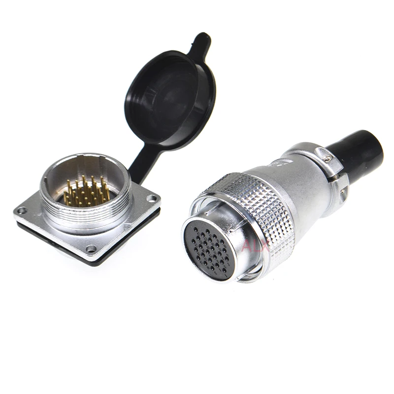 1Set WS28 P28 Aviation connector 2/3/4/5/7/8/10/12/16/17/20/24/26 Pin Connector aviation FEMale Plug male Socket plug | Обустройство