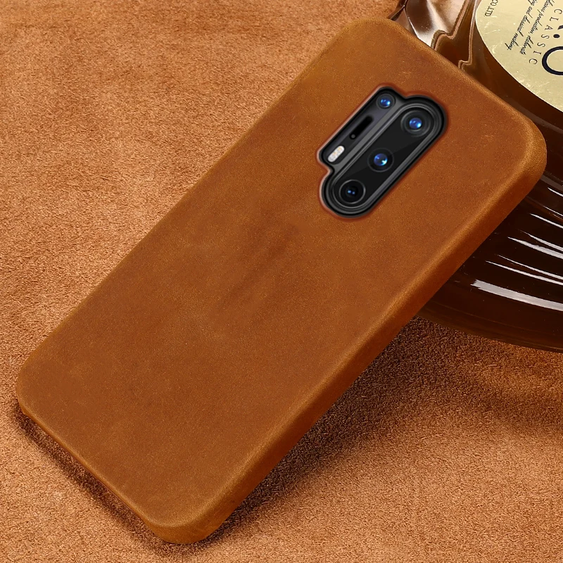 

Langsidi Genuine Leather phone case for Oneplus 8 pro 7t 7 6t 6 9 9R Luxury Vintage covers for one plus 7t pro 8 6t 5t 5 fundas
