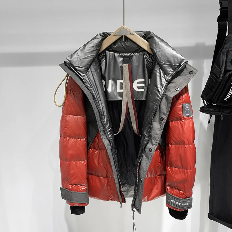 90 White Duck down Men's Hooded down Jacket 0666 Men Closing Men Jacket Men Winter Coat down Jacket Warm Men
