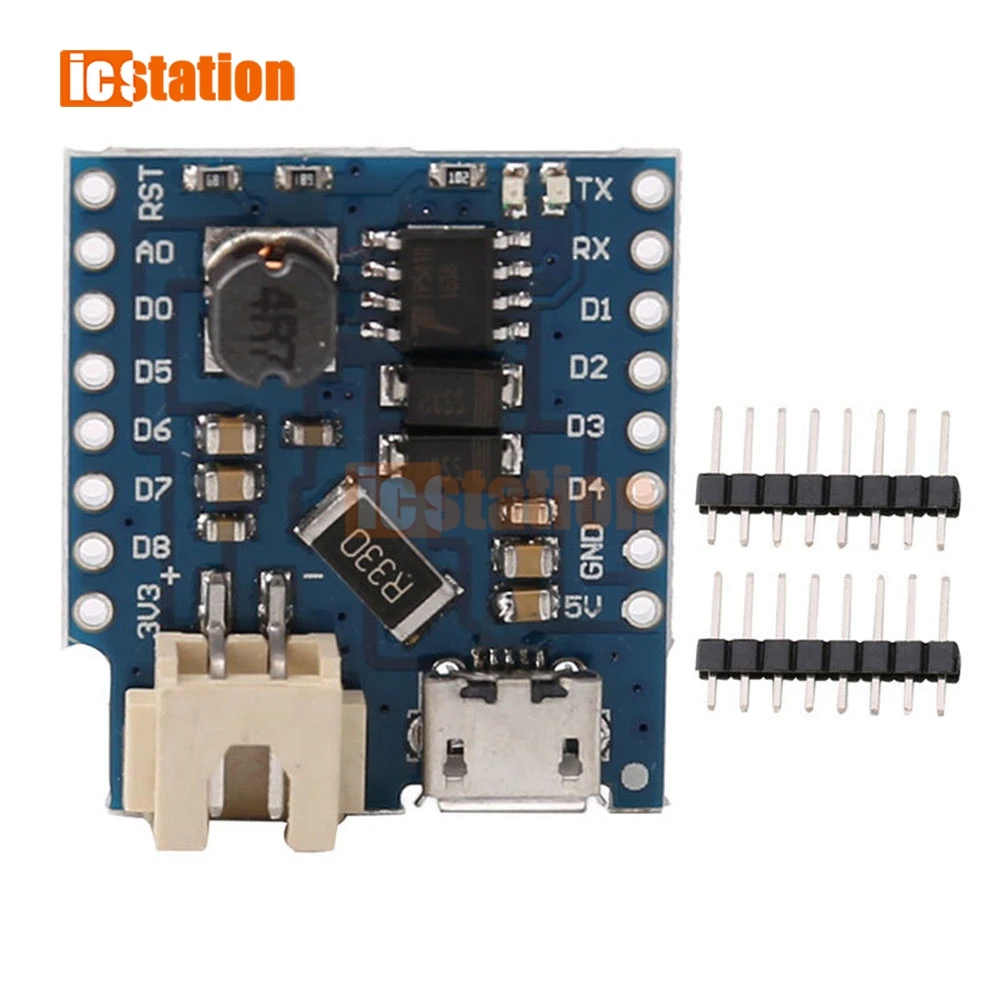 Защита аккумулятора для D1 mini single lithium Battery charging &amp boost | Электроника