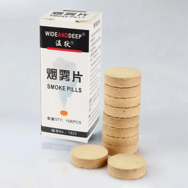 10 шт./кор. белые дымчатые таблетки для тортов показ дымовой бомбы вечерние