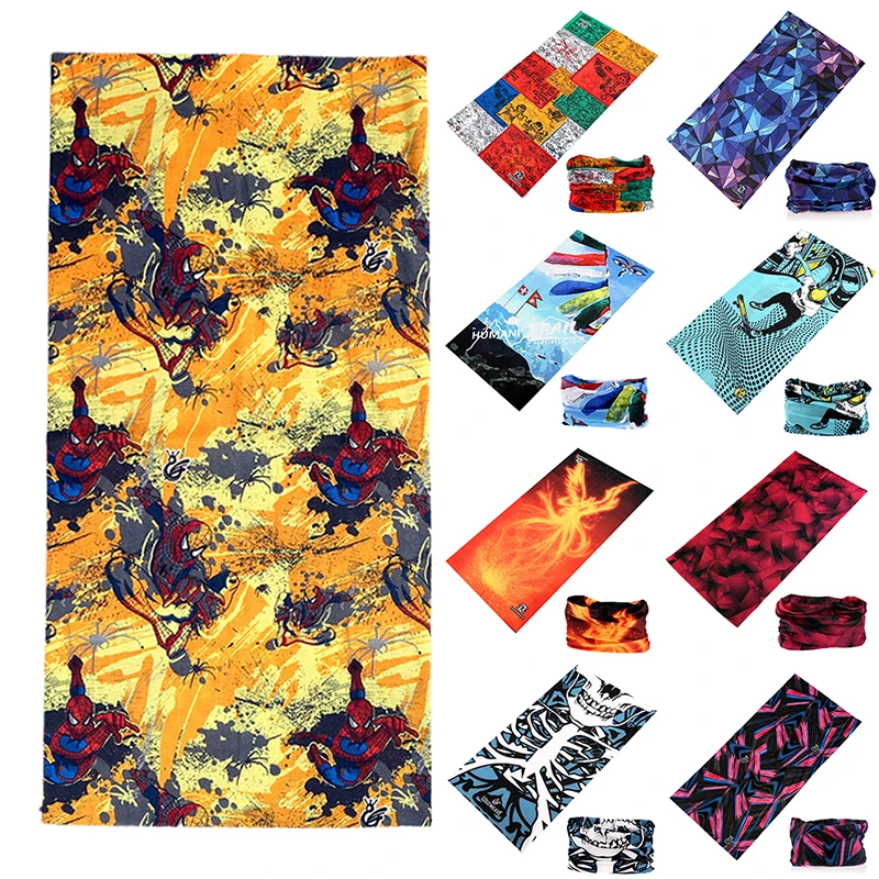 

High quality Windproof Bicycle Seamless Magic Bandana Cycling Headband Outdoor Sport Ski Bandana Headwear Mask Bicycle Scarf