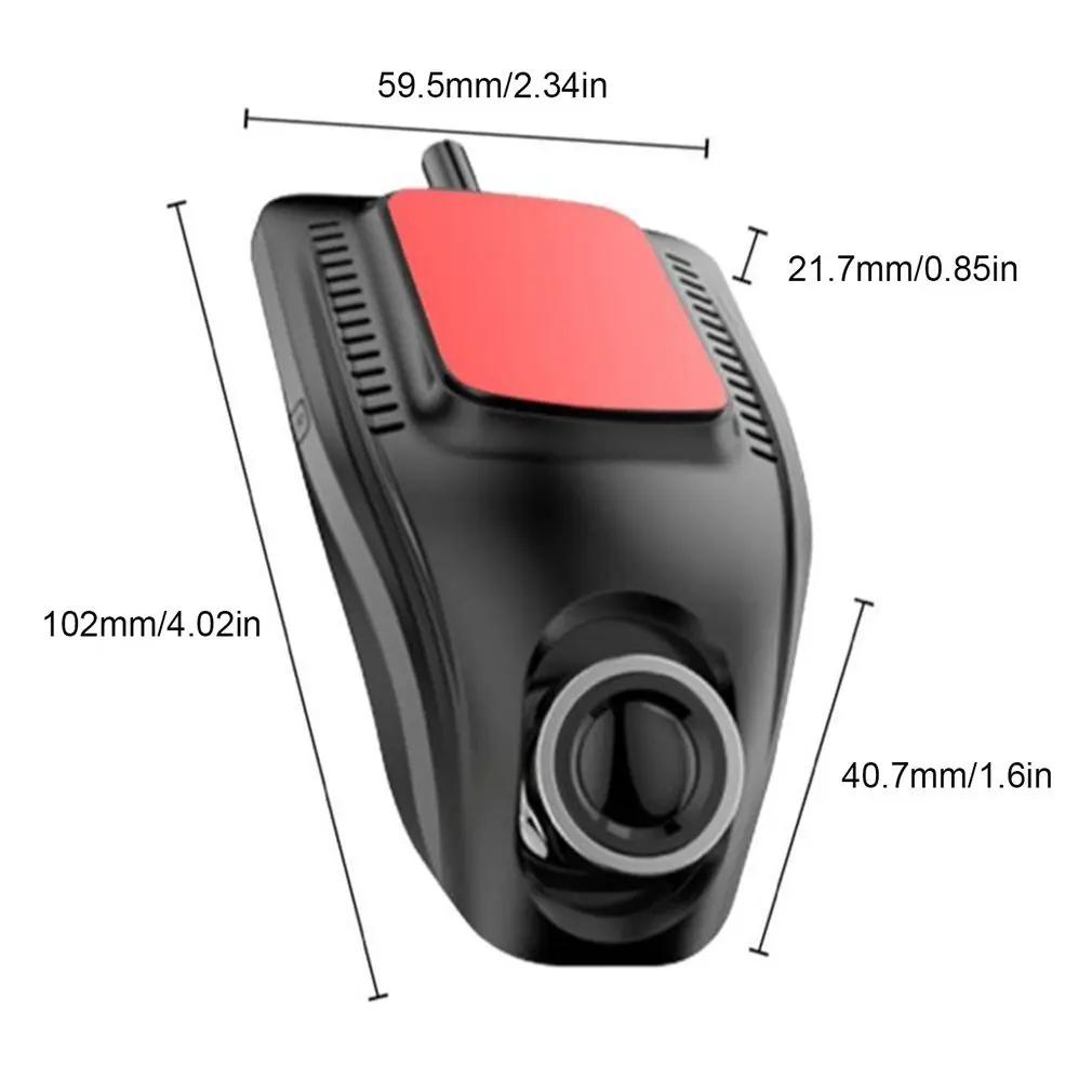 

Vehicle Useful Accessories Small Eye Dash Cam Car DVR Recorder Camera with Wifi Full HD 1080p Video