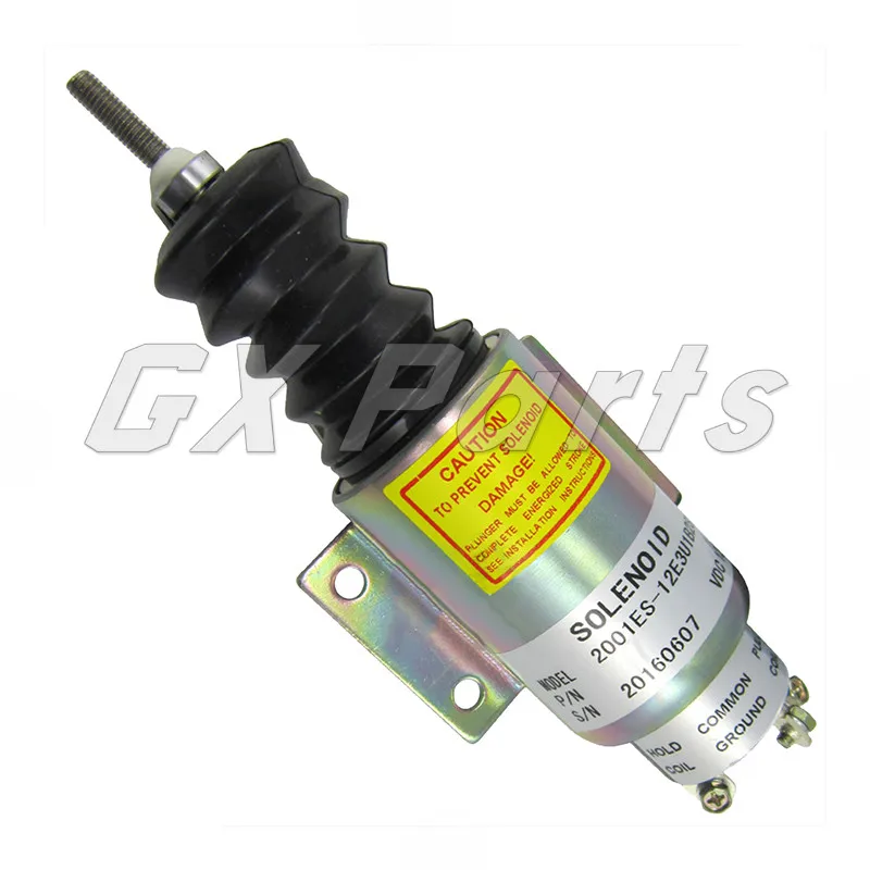 

2001ES-12E2U1B2 SA-3352 дизельный отсекающий клапан, запорный соленоид с 3 клеммами 12 В для серии Woodward 2000