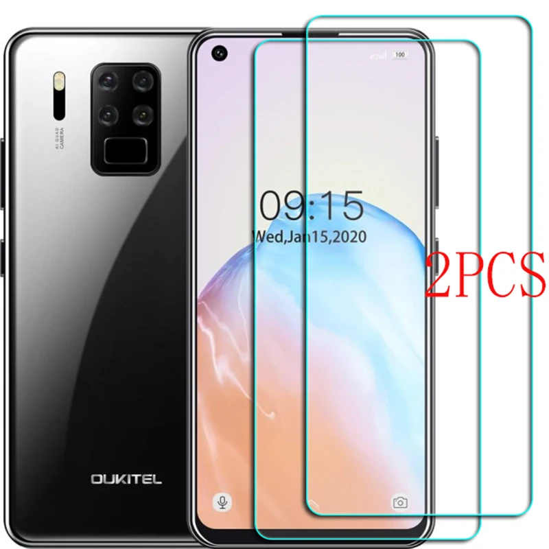 2 предмета в комплекте для Oukitel C18 Pro закаленное Стекло защитный на C18Pro Экран
