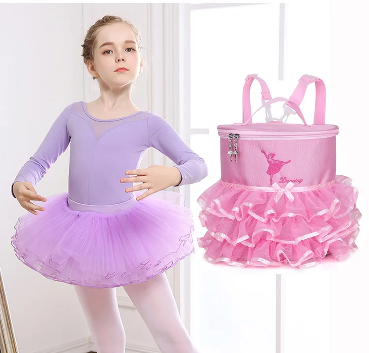 Балетная Сумка пачка для девочек балетные танцевальные сумочки практики