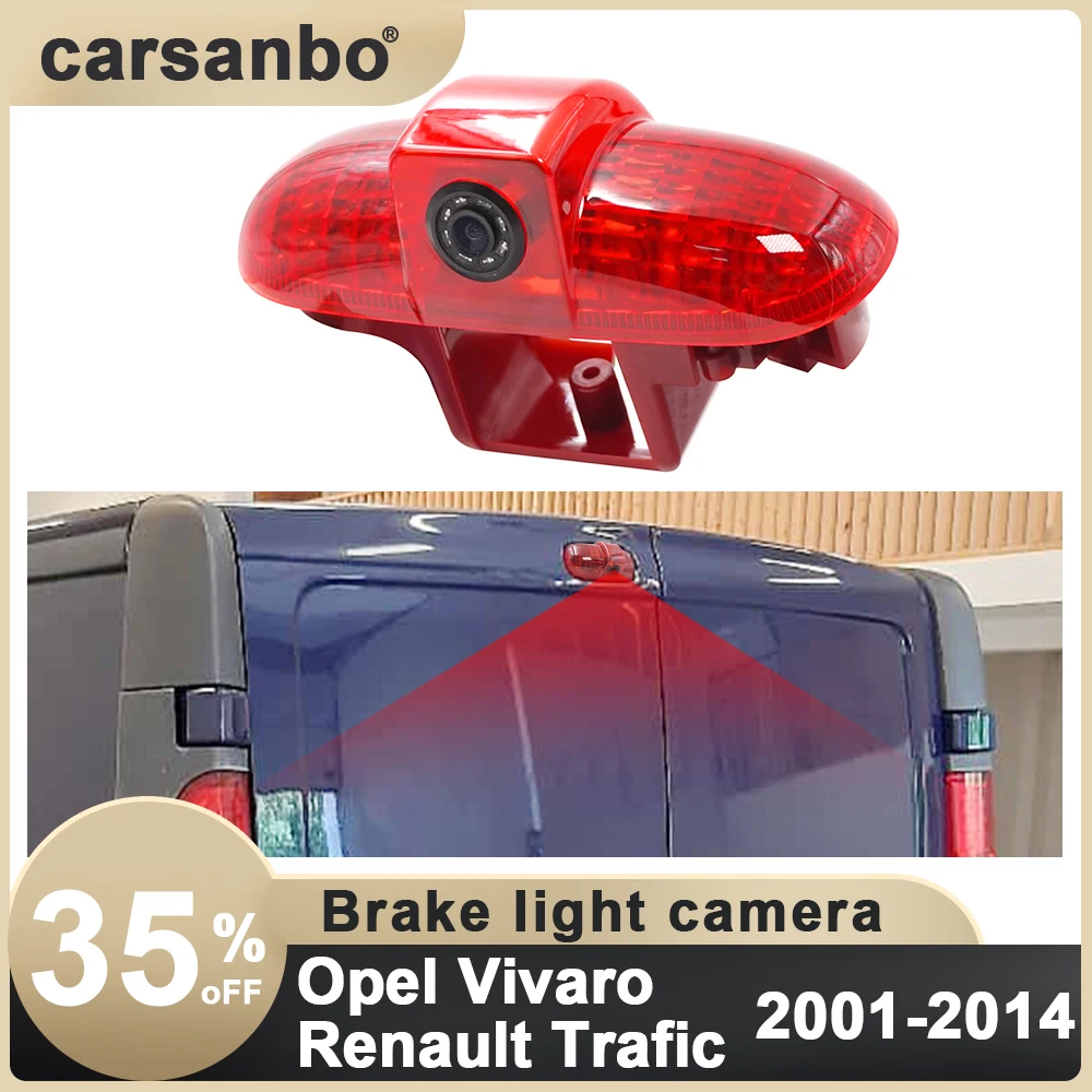 Автомобильный стоп-сигнал камера заднего вида для Opel Vivaro/Renault Trafic 2001-2014 с