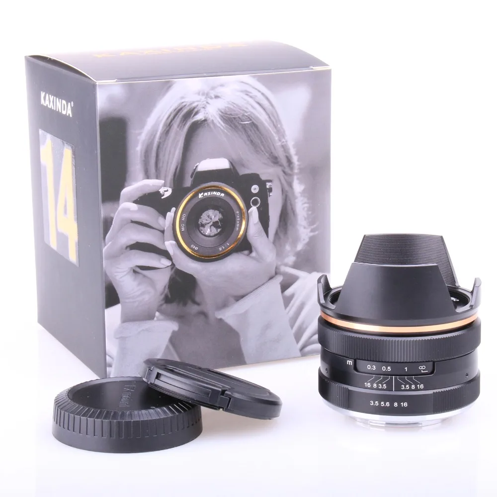 Kaxinda APSC 14 мм f/3,5 объектив с ручным фокусом для Fujifilm FX mount X-Pro2 E1 T10 T2