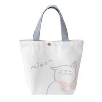 2021 eco shopping new ins personalized small fresh shopping storage bag leisure shopping womens handbag canvas bag