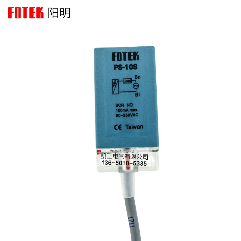 Original Autêntico Taiwan Fotek Indutivo ac Interruptor de Proximidade Ps10s 220 v Proximidade Interruptor Ps05s Novo Peças e acessórios do gerador
