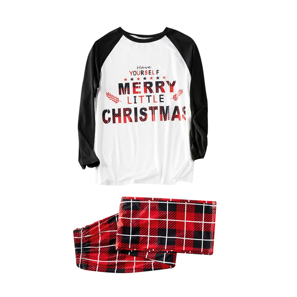 Семейная одежда для маленьких мальчиков и девочек детский Рождественский топ с