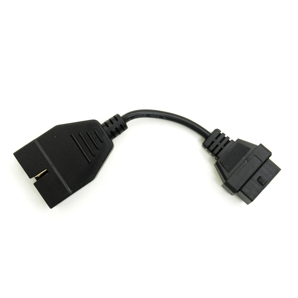 2021 новейший OBD2 кабель 12 Pin OBD 2 разъем адаптер автомобильный диагностический