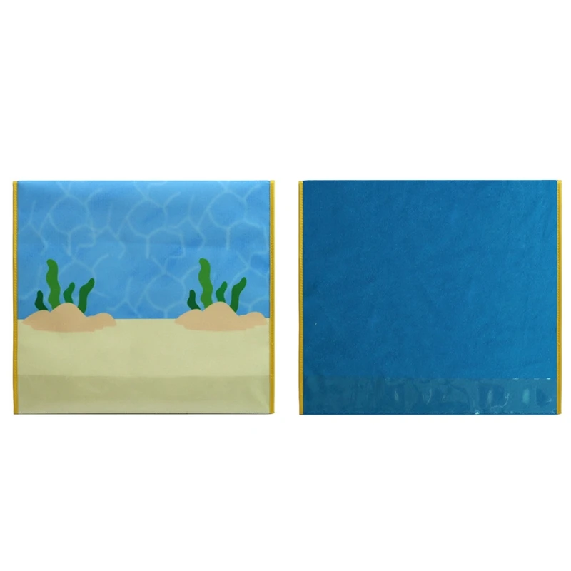 

Early Childhood Portable Desktop Felt Knowledge Story Mat Enlightenment Education Kindergarten Teach