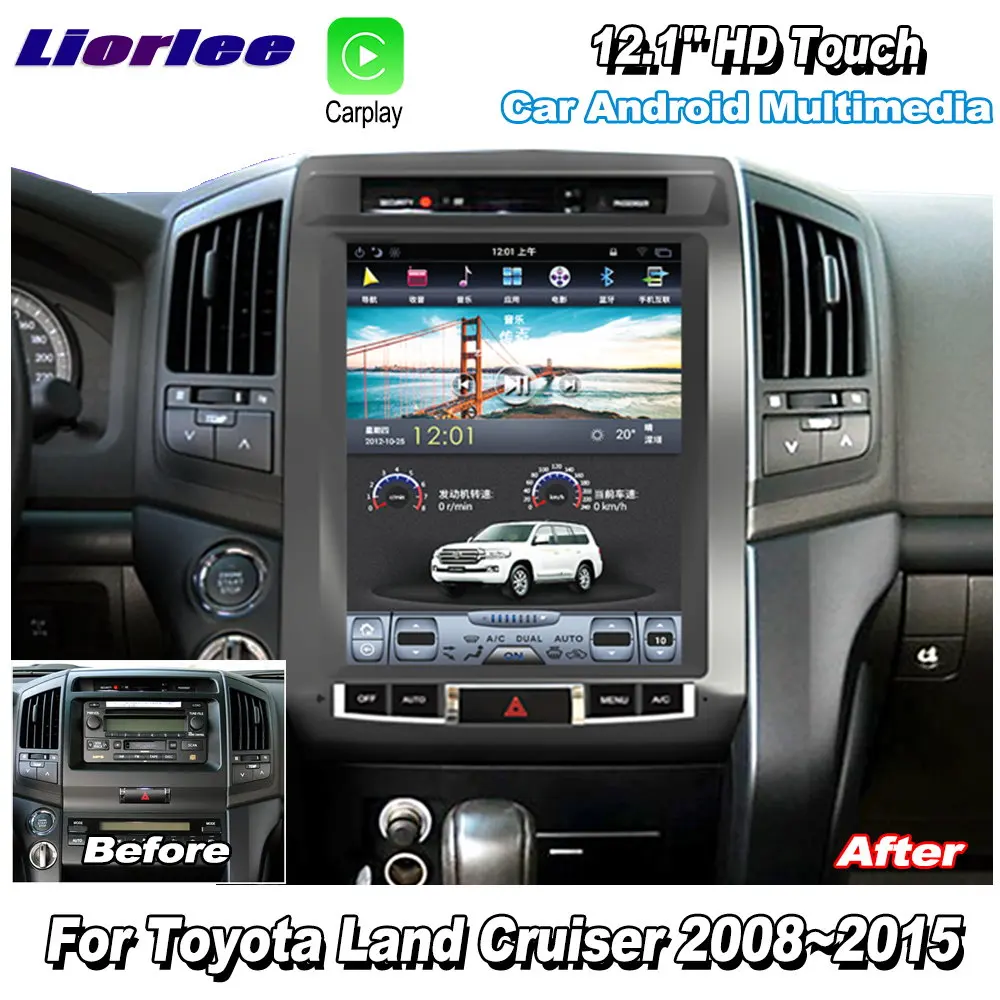 

For Toyota Land Cruiser 2008-2015 Car Android Accessories Multimedia Player GPS Navigation System Radio HD Screen Stereo 2din