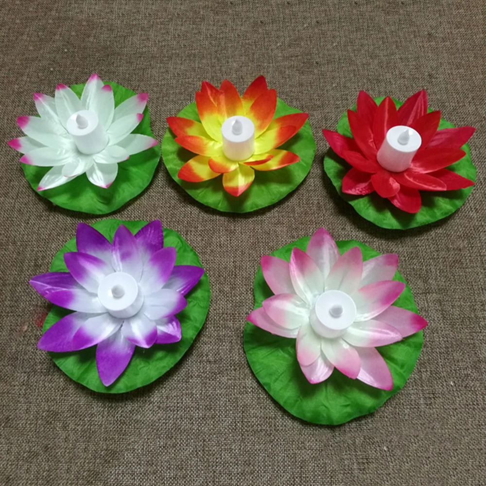 Садовый декоративный светильник светодиодный тканевый красочный желанный s