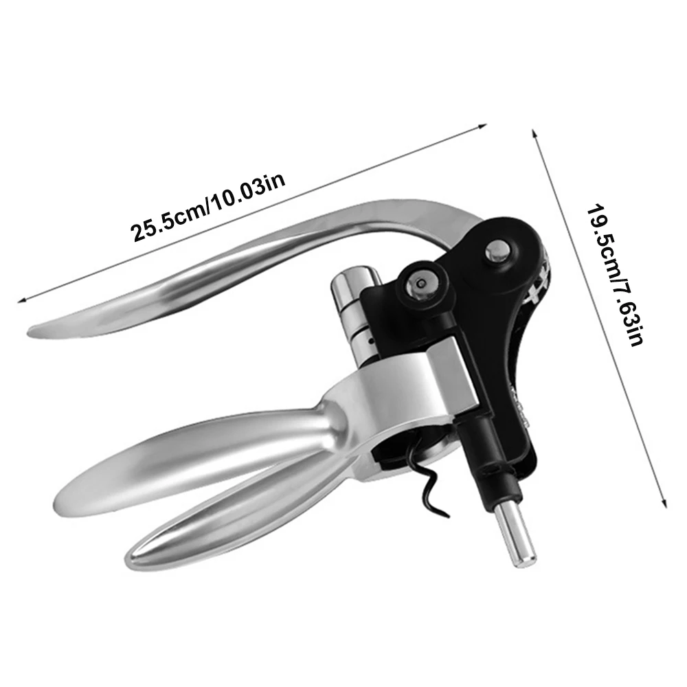 

Cute Rabbit Red Wine Bottle Opener Zinc Alloy Simple Bottle Opener Creative Lever Manual Bottle Opener Cork Waiter Bar Tool