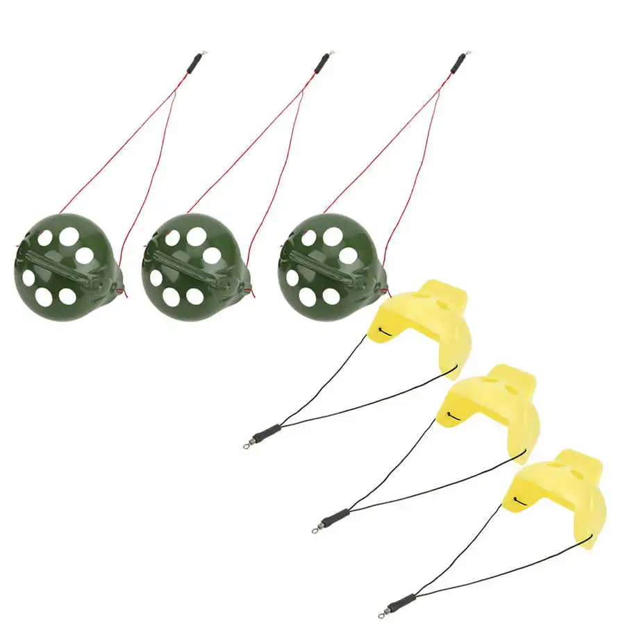 Новые 3 шт блесна ABS коническая клетка приманки грузило высокое качество