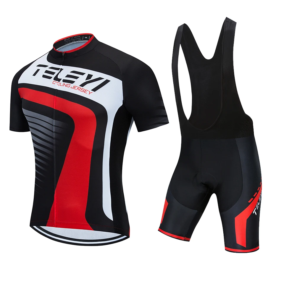 Бренд TELEYI лето 2020 велосипедная майка комплект дышащий MTB одежда для велоспорта
