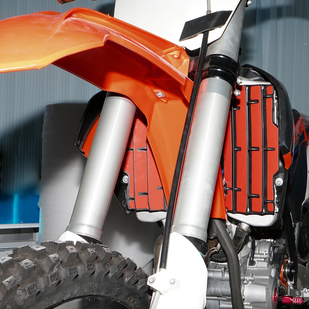 Наклейки для защиты радиатора мотоцикла L & R Ktm наклейки KTM 125 150 250 300 350 450 500 530 SX SXF XC
